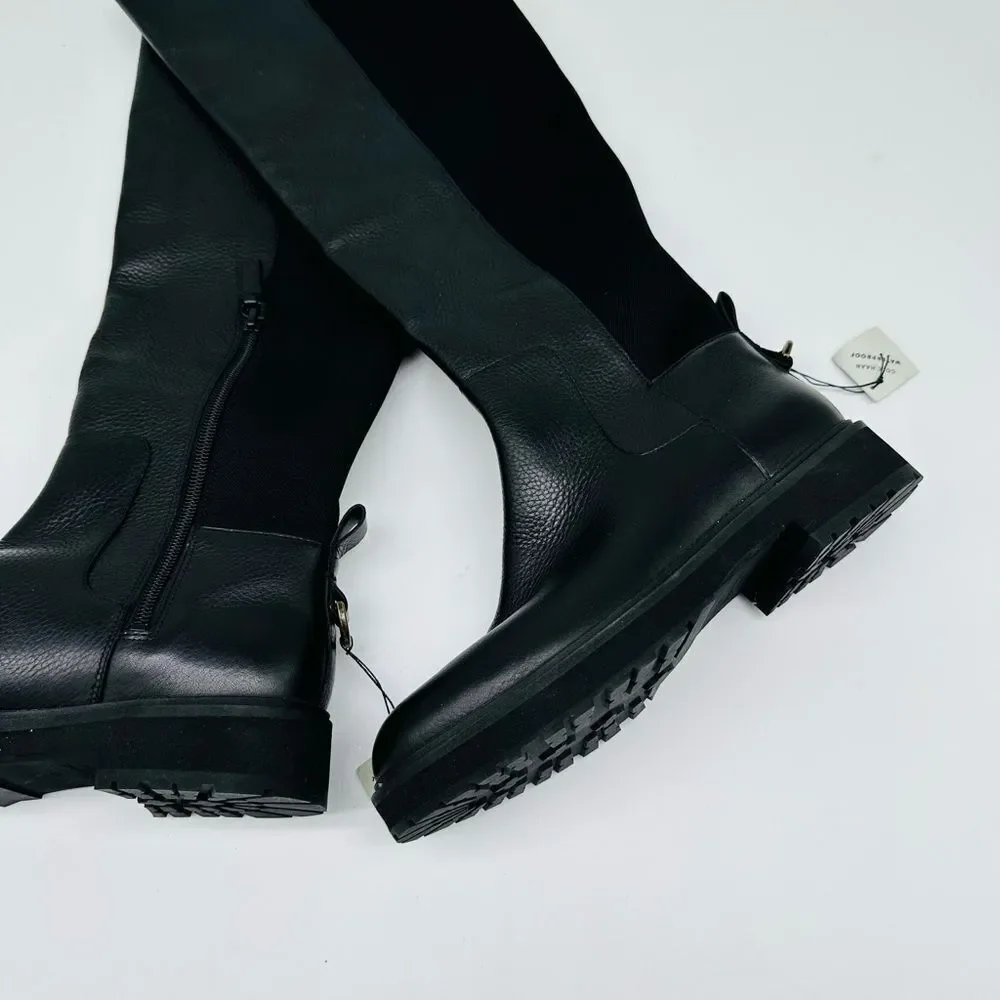 Cole Haan Waterproof Greenwich Tall Boot Leather/Antique